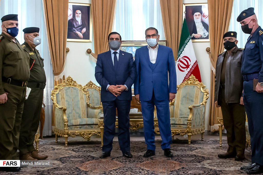 دیدار وزیر دفاع عراق با دبیر شورای عالی امنیت ملی